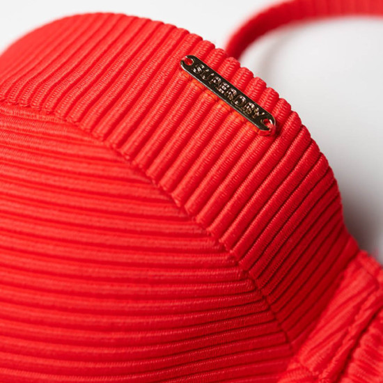 Superdry Γυναικείο μαγιό Textured Cupped Bikini Top